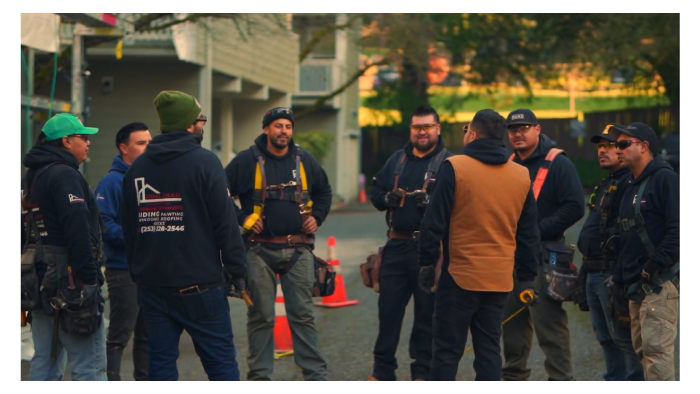 final touch roofing team