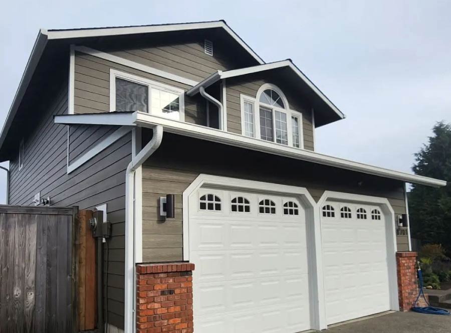 house with new premium  fascia